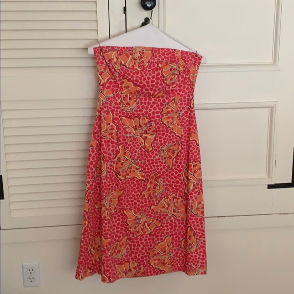 Lilly Pulitzer size 10 strapless cotton sundress